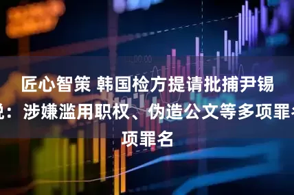 匠心智策 韩国检方提请批捕尹锡悦：涉嫌滥用职权、伪造公文等多项罪名